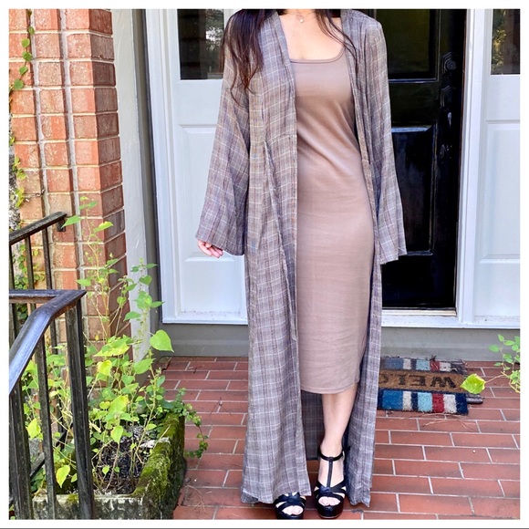 MOCHA MIDI TANK BODYCOM DRESS - Picture 9 of 9